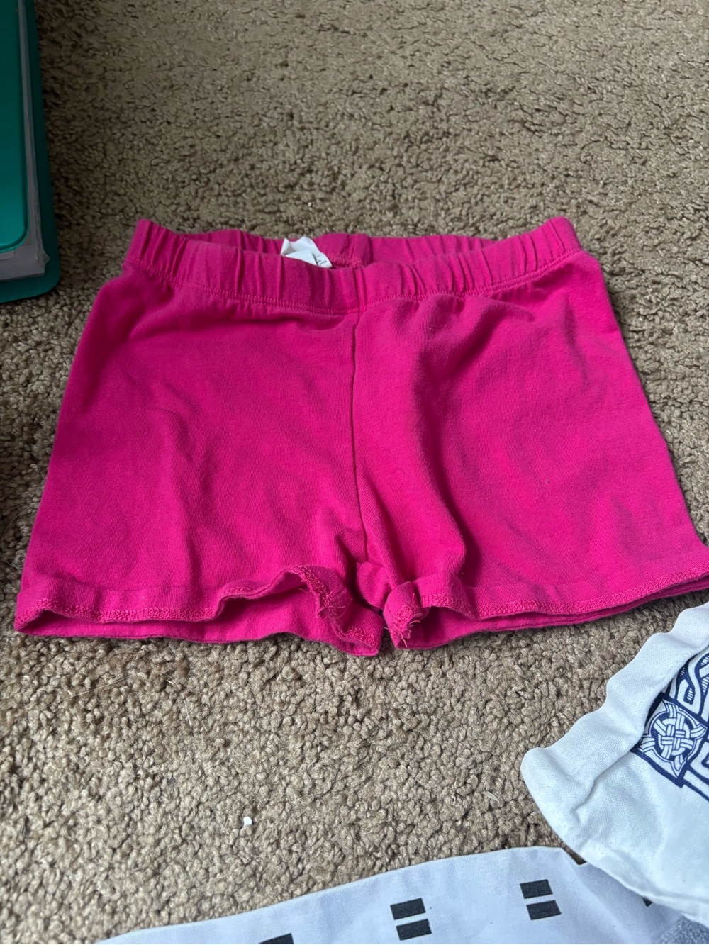 Falls Creek Hot Pink Girls Bike Shorts